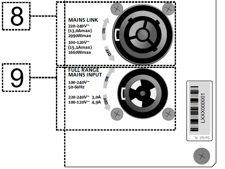 dB TECHNOLOGIES VIO-W15T Professional Coaxial Active Stage Monitor fig 10