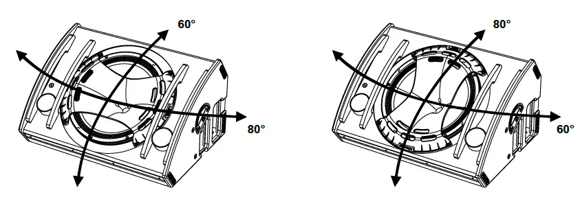 dB TECHNOLOGIES VIO-W15T Professional Coaxial Active Stage Monitor fig 2
