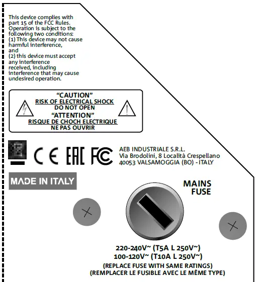 dB TECHNOLOGIES VIO-W15T Professional Coaxial Active Stage Monitor fig 5