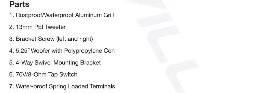 Rockville 70V IP55 Commercial Speaker -What is 70 Volt