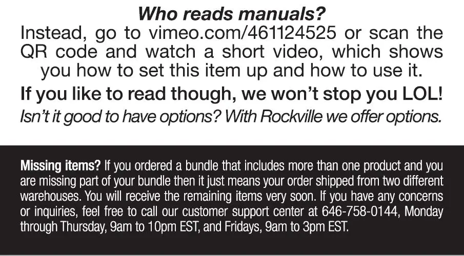 Rockville 70V IP55 Commercial Speaker -Who Reads Manuals