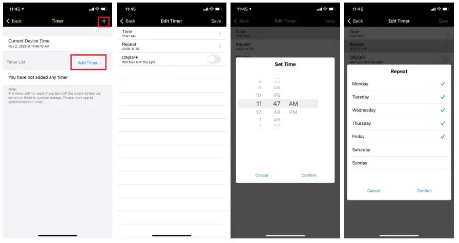 Jm Zengge ZJ-BWCG-RGB-R24B Wi-Fi RGB LED Controller + 24Keys Remote Controller fig10