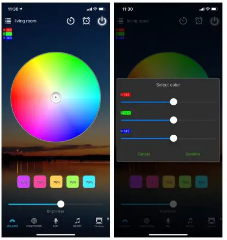 Jm Zengge ZJ-BWCG-RGB-R24B Wi-Fi RGB LED Controller + 24Keys Remote Controller fig2