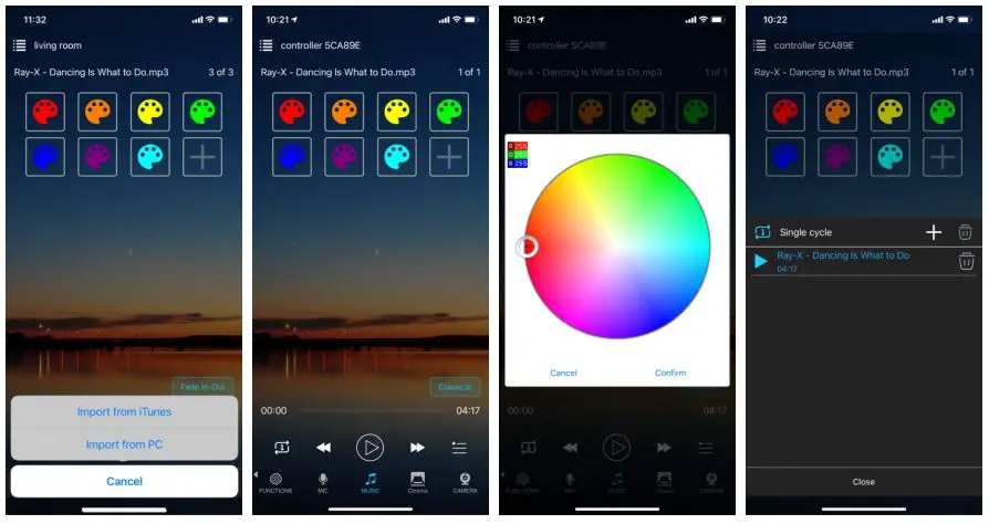 Jm Zengge ZJ-BWCG-RGB-R24B Wi-Fi RGB LED Controller + 24Keys Remote Controller fig5
