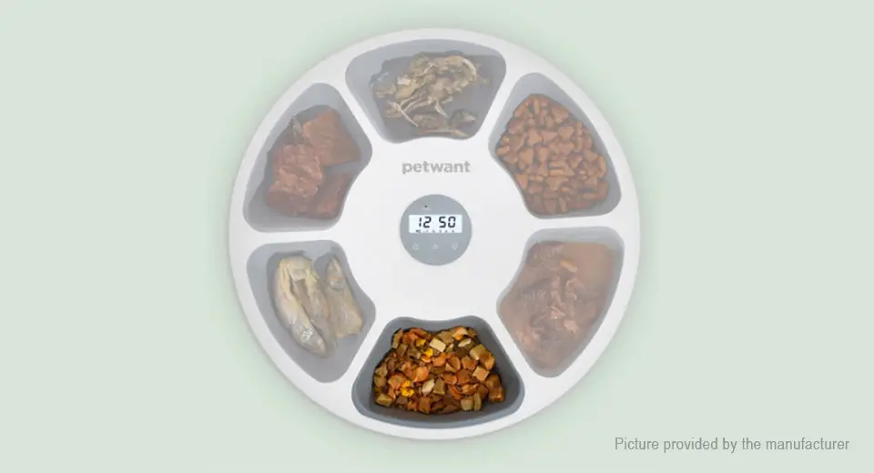 Petwant 6-meal Automatic Pet Feeder F6 User Manual