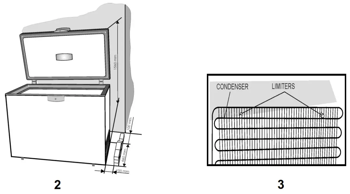 beko HSA29540N Freestanding Freezer - Overview 2