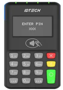 IDTECH VP3600 Compact Mobile PIN Pad and Card Reader