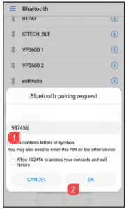 IDTECH VP3600 Compact Mobile PIN Pad and Card Reader - figure 4