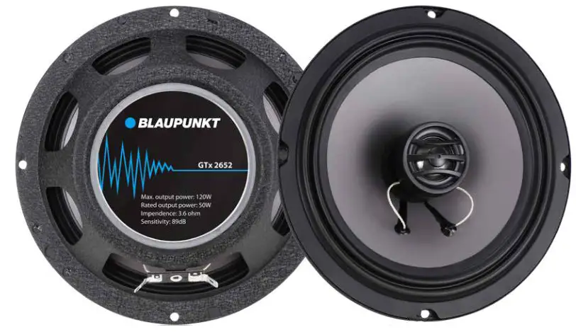 BLAUPUNKT GTx 2652 2-Way Coaxial Speaker - Cover
