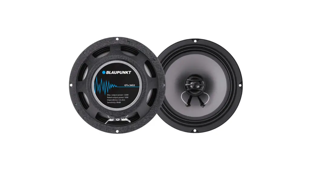 Blaupunkt Gtx 2652 2-way Coaxial Speaker Instruction Manual Blaupunkt Gtx 2652 2-way Coaxial Speaker Instruction Manual