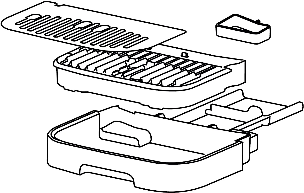 Drip tray components 01