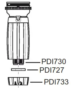 DOSATRON D14MZ2 Mini Maintenance Kit- Disassembly 12