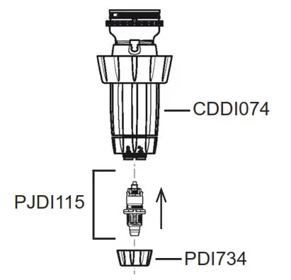 DOSATRON D14MZ2 Mini Maintenance Kit- Disassembly 14