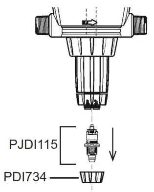 DOSATRON D14MZ2 Mini Maintenance Kit- Disassembly 2