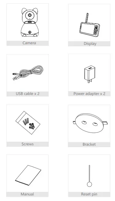 MEARI Baby 1S Baby Monitor- The Box