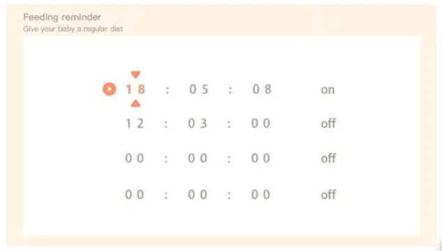 MEARI Baby 1S Baby Monitor- Usage