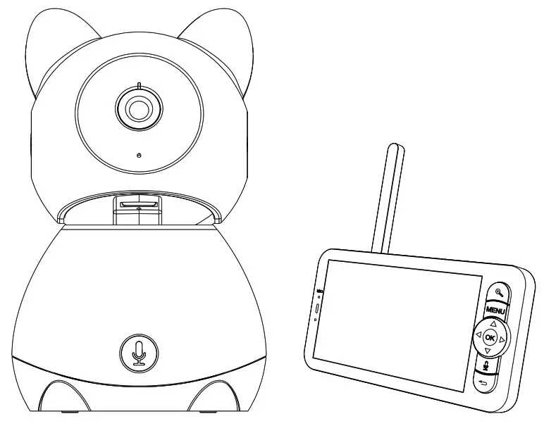 MEARI Baby 1S Baby Monitor