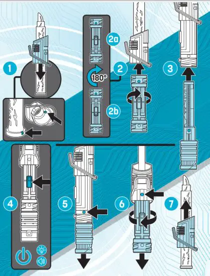 STARWARS F1141 Light Saber Forge Darth - 1