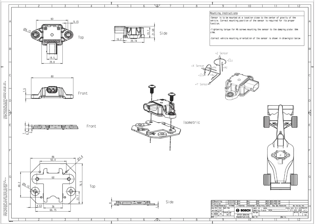 BOSCH IMSA Prototype Classes Scrutineering System - fig6