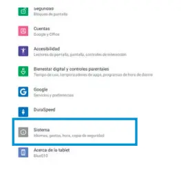 Compumax BLUES10 Blue Series 10 1 Inch Tablet - reset 2