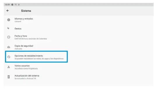Compumax BLUES10 Blue Series 10 1 Inch Tablet - reset 3