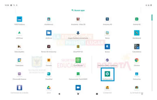 Compumax BLUES10 Blue Series 10 1 Inch Tablet - reset