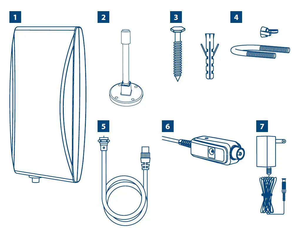 STRONG-SRT-ANT-45-Digital-Active-Outdoor-DVB-T-T2 Antenna FIG1