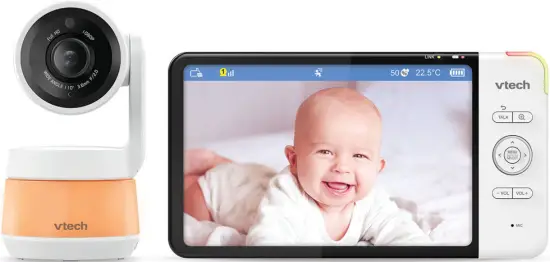 vtech RM7767HD 7 Inch Smart Wi-Fi 1080P Pan and Tilt Monitor