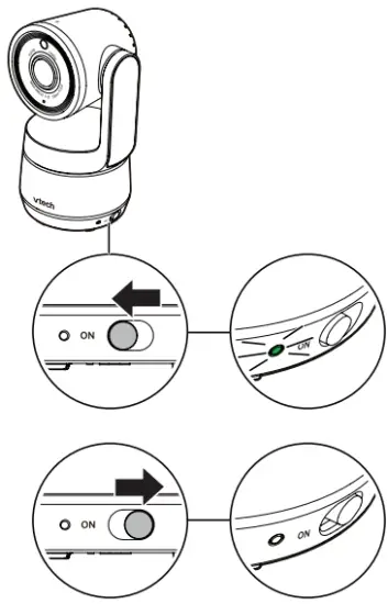 Connect the baby monitor