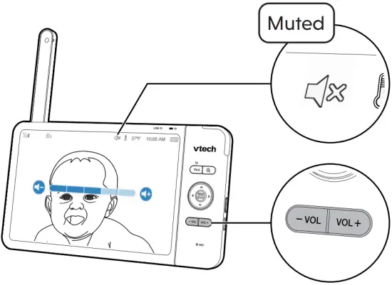 Adjust speaker volume