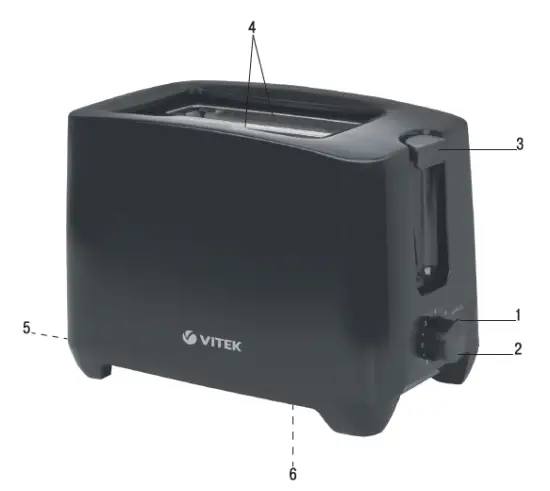 VITEK-VT-7169-Toaster