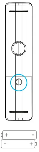 Tech4home Lda Khamsin M2 Remote Control User Guide - Remove the remote’s battery lid