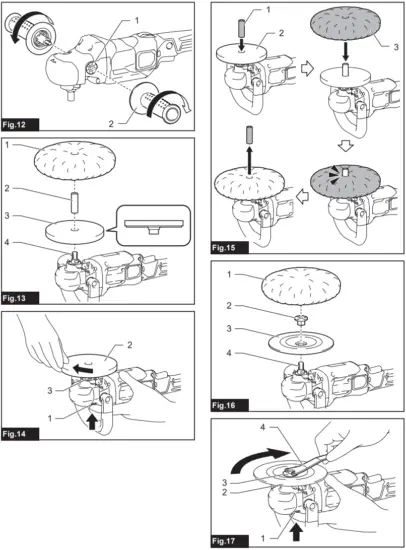 makita PV001G Cordless Polisher - PV001G3