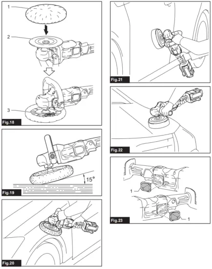 makita PV001G Cordless Polisher - PV001G4