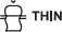 thin
