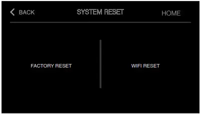 unilux Universe Thermostat - System Reset 1