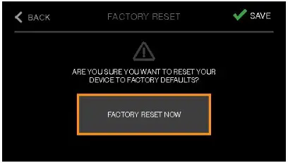 unilux Universe Thermostat - System Reset 3
