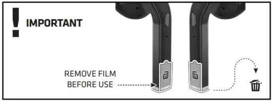 WICKED AUDIO 2OU9K0IHEC2X Driftr True Wireless Bluetooth 5.0 Earbuds - figure 1