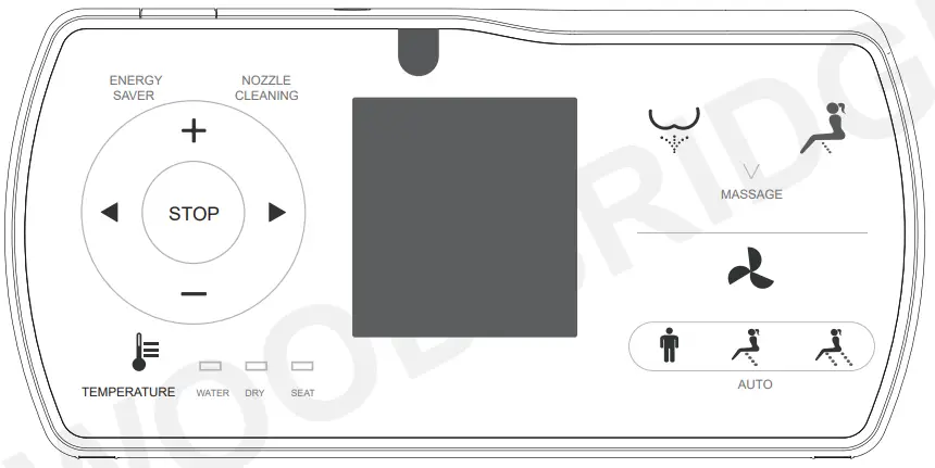 WOODBRIGE Remote Control Illustration