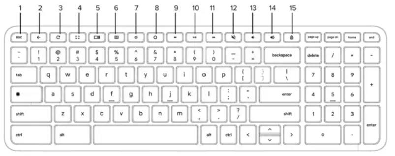 Targus AKB869 Wireless Antimicrobial Midsize Keyboard - Funcation Keys