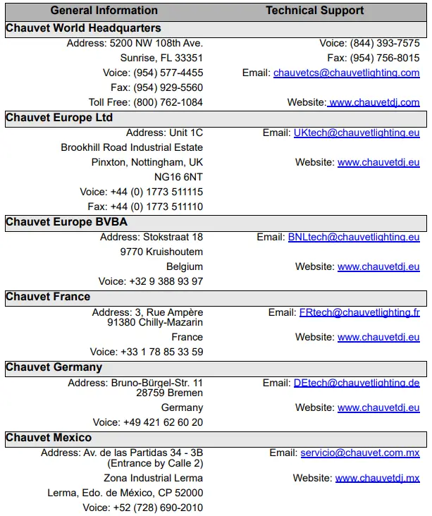 CHAUVET DJ ML3 Scorpion Dual RGB ILS 15