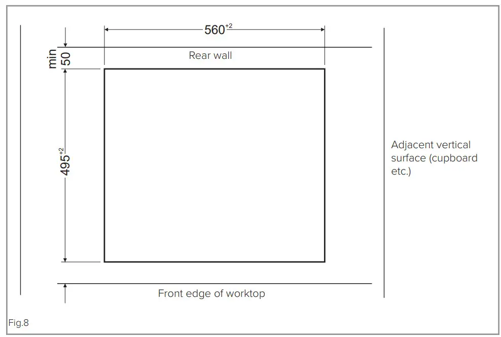 CDA HN6111 Induction Hob - figure 8