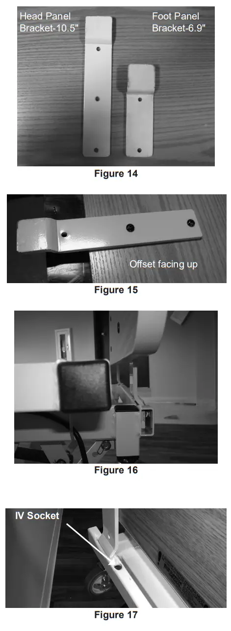 Joerns WECC WECARE BASE WeCare Full Electric Hospital Bed - fig 3