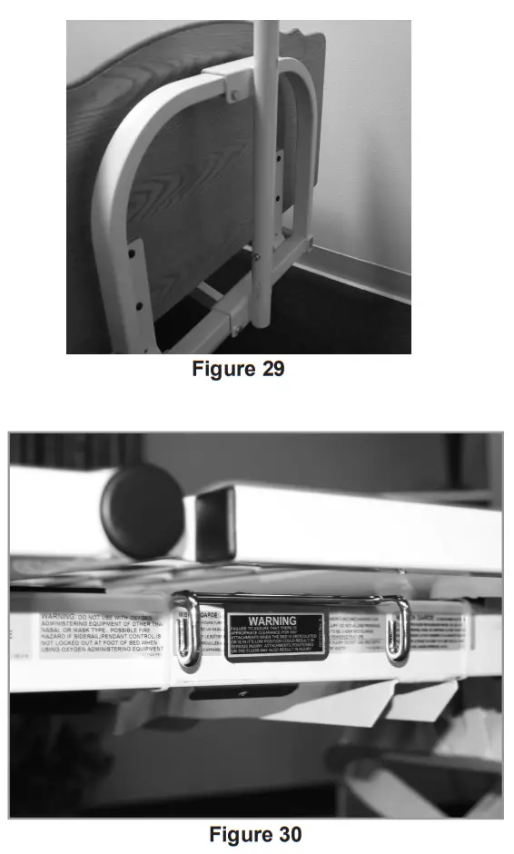 Joerns WECC WECARE BASE WeCare Full Electric Hospital Bed - fig 9