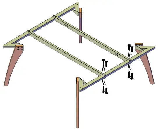 dams Fuze Outer Leg - 25mm Connect