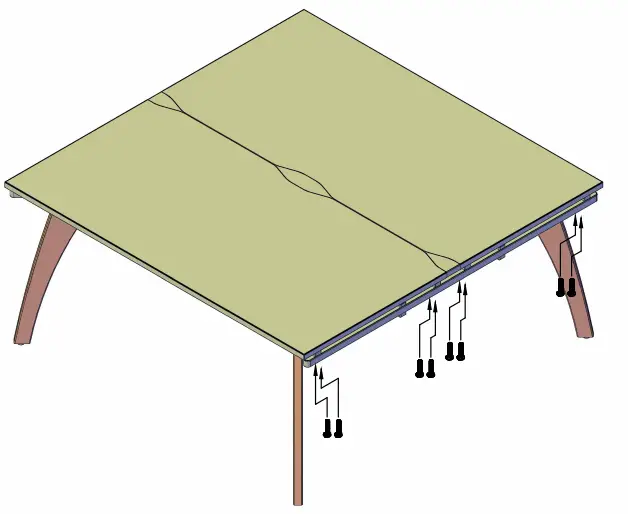dams Fuze Outer Leg - Attach the remaining