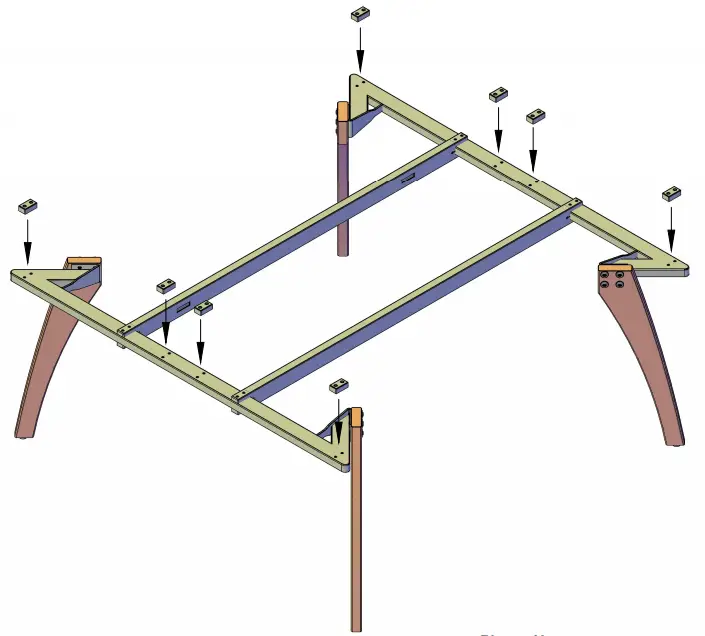 dams Fuze Outer Leg - Brackets and