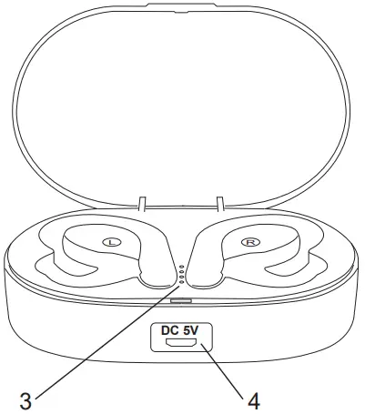 BASS JAXX EP 0669 Equate True Wireless Earbuds - FIG 2