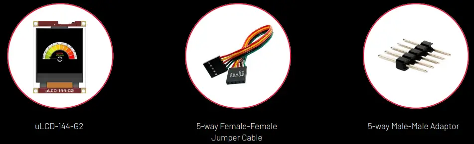 4D SYSTEMS uLCD 144-G2 1 44 Inch Intelligent Display Module - fig 1