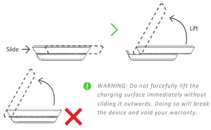 RAZER Wireless Charger - GETTING STARTED